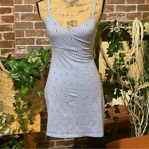 Hollister Butterfly cotton mini dress
